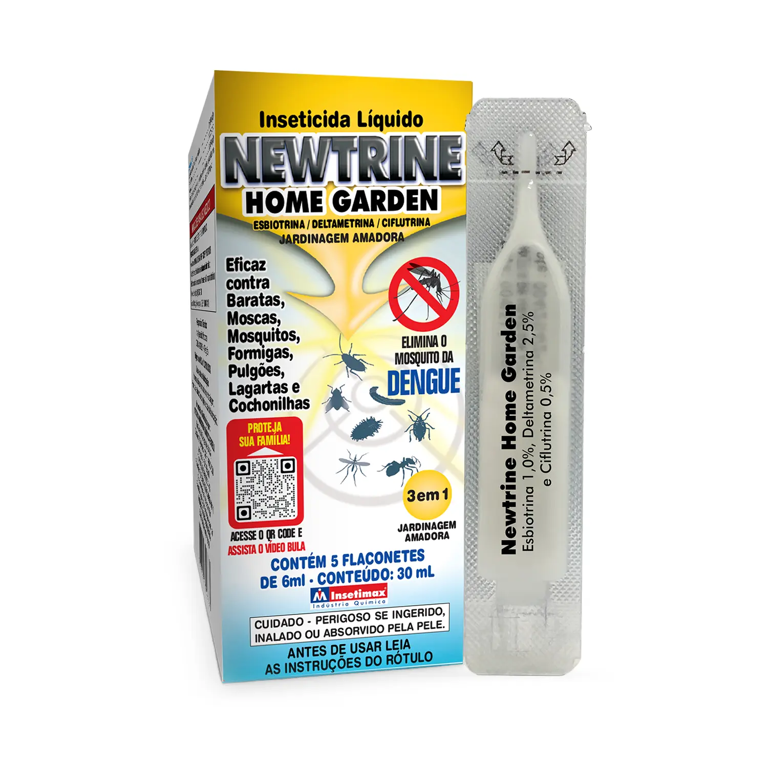 Inseticida Líquido Newtrine Home Garden Insetimax